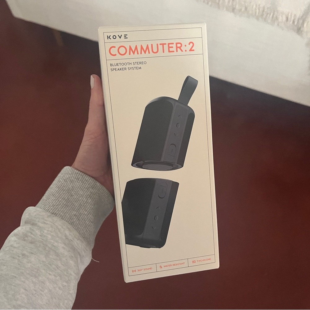KOVE Commuter 2 - Black Bluetooth Speakers
